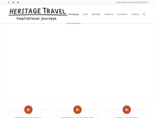Tablet Screenshot of heritagetravel.nl